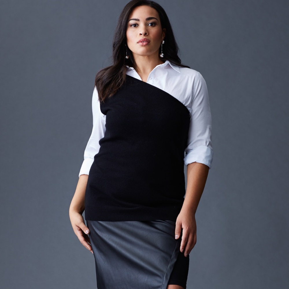 🆕 Universal Standard The Yarra Shrug Black S/14-16